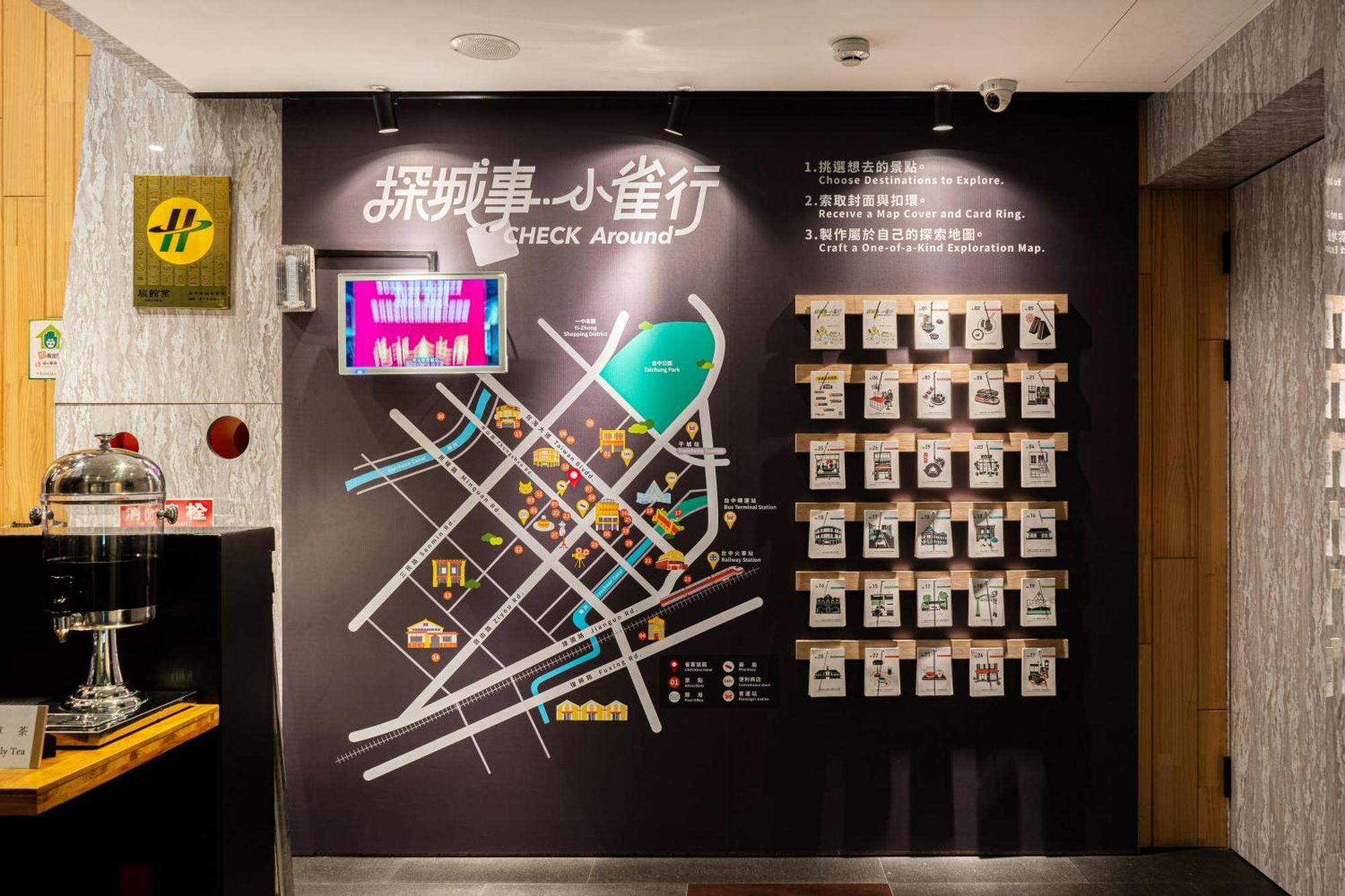 Check Inn Taichung Zhongshan Esterno foto